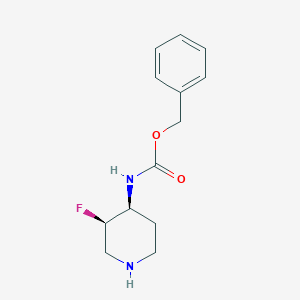 cis-4-Benzyloxycarbonylamino-3-fluoropiperidine
