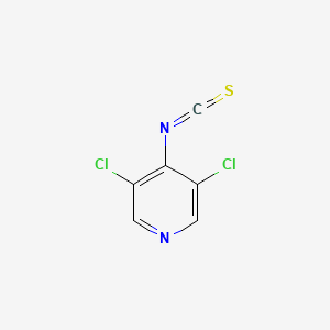 molecular formula C6H2Cl2N2S B8660144 3,5-Dichloro-4-isothiocyanato-pyridine 