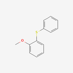 molecular formula C13H12OS B8660245 1-Methoxy-2-(phenylthio)benzene CAS No. 14065-22-6