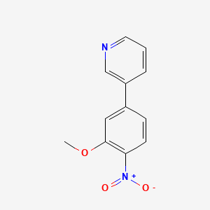 3-(3-Methoxy-4-nitro-phenyl)pyridine