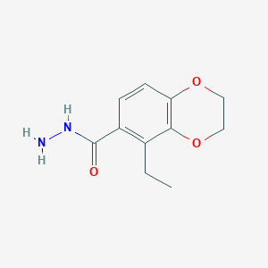 5-Ethyl-2,3-dihydro-1,4-benzodioxine-6-carbohydrazide