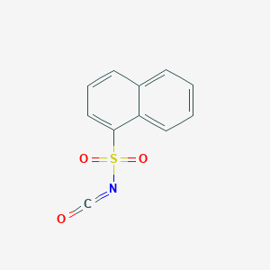 molecular formula C11H7NO3S B8660456 1-Naphthalenesulfonyl isocyanate CAS No. 64902-44-9