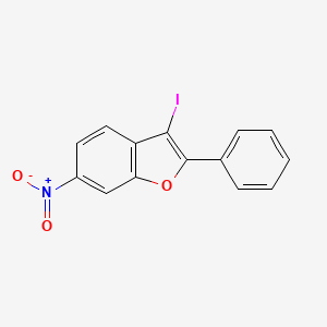 3-Iodo-6-nitro-2-phenyl-1-benzofuran