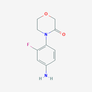 4-(4-Amino-2-fluoro-phenyl)-morpholin-3-one