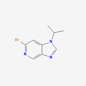 molecular formula C9H10BrN3 B8660584 6-bromo-1-isopropyl-1H-imidazo[4,5-c]pyridine 