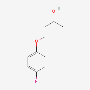 molecular formula C10H13FO2 B8660597 4-(4-Fluorophenoxy)-2-butanol 