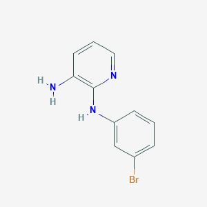 N2-(3-bromophenyl)pyridine-2,3-diamine