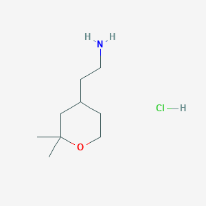 2-(2,2-Dimethyl-tetrahydro-pyran-4-yl)-ethylamine hydrochloride