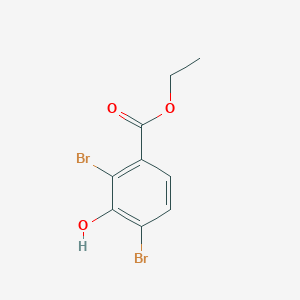 Ethyl 2,4-dibromo-3-hydroxybenzoate
