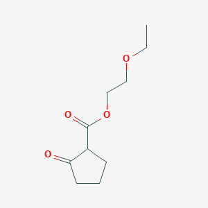 molecular formula C10H16O4 B8660722 2-Ethoxyethyl 2-oxocyclopentane-1-carboxylate CAS No. 6947-03-1
