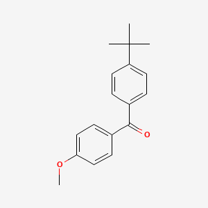 molecular formula C18H20O2 B8660827 4-t-Butylphenyl 4-methoxyphenyl ketone CAS No. 66803-01-8