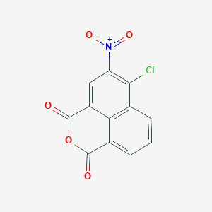molecular formula C12H4ClNO5 B8660851 4-Chloro-3-nitro-1,8-naphthalic anhydride 