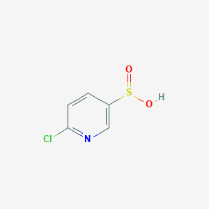 molecular formula C5H4ClNO2S B8660863 6-Chloropyridine-3-sulfinic acid CAS No. 99903-02-3