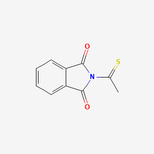 molecular formula C10H7NO2S B8660896 2-Ethanethioylisoindoline-1,3-dione 