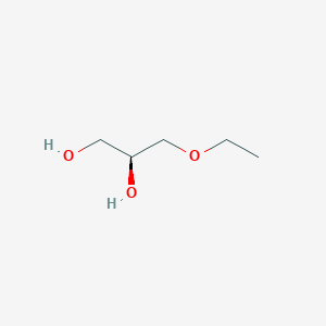molecular formula C5H12O3 B8660904 (2S)-3-ethoxy-1,2-propanediol 