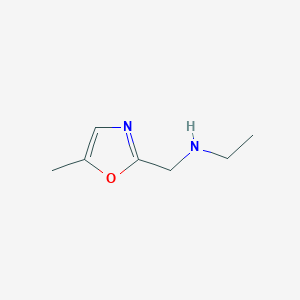 molecular formula C7H12N2O B8660944 Ethyl-(5-methyl-oxazol-2-ylmethyl)-amine 