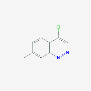 molecular formula C9H7ClN2 B8661004 4-Chloro-7-methylcinnoline 