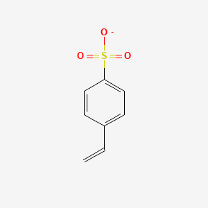 molecular formula C8H7O3S- B8661033 4-Ethenylbenzenesulfonate CAS No. 46061-72-7