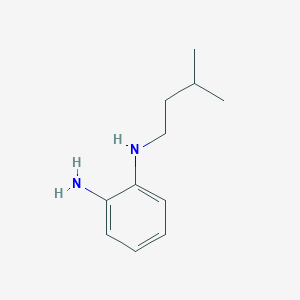 molecular formula C11H18N2 B8661067 N~1~-(3-Methylbutyl)benzene-1,2-diamine CAS No. 89767-25-9