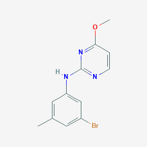 N-(3-bromo-5-methylphenyl)-4-methoxypyrimidin-2-amine