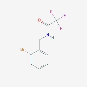 Acetamide, N-[(2-bromophenyl)methyl]-2,2,2-trifluoro-