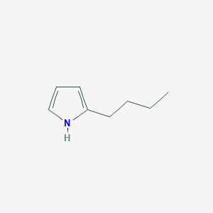 molecular formula C8H13N B8661202 2-butyl-1H-pyrrole CAS No. 1551-10-6