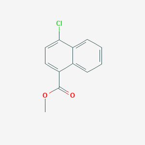 molecular formula C12H9ClO2 B8661208 1-Naphthalenecarboxylic acid, 4-chloro-, methyl ester CAS No. 16726-68-4
