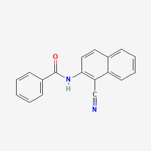 N-(1-Cyanonaphthalen-2-yl)benzamide