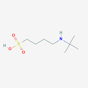molecular formula C8H19NO3S B8661250 1-Butanesulfonic acid, 4-[(1,1-dimethylethyl)amino]- CAS No. 819849-83-7
