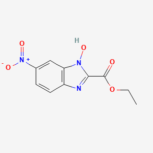 Ethyl 1-hydroxy-6-nitro-1H-benzimidazole-2-carboxylate