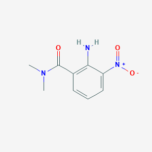 B8661521 2-Amino-N,N-dimethyl-3-nitrobenzamide CAS No. 473734-51-9