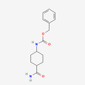Benzyl(trans-4-carbamoylcyclohexyl)carbamate