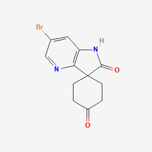 6'-bromospiro[cyclohexane-1,3'-pyrrolo[3,2-b]pyridine]-2',4(1'H)-dione