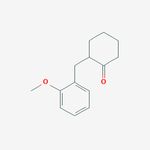 molecular formula C14H18O2 B8661620 2-(2-Methoxybenzyl)cyclohexanone 