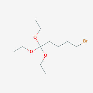 molecular formula C11H23BrO3 B8661731 5-Bromo-1,1,1-triethoxypentane CAS No. 85691-40-3