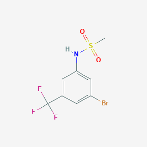 N-(3-Bromo-5-(trifluoromethyl)phenyl)methanesulfonamide