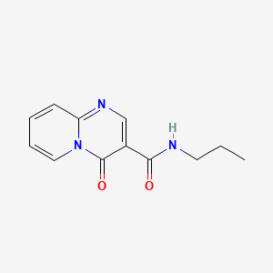 4H-Pyrido(1,2-a)pyrimidine-3-carboxamide, 4-oxo-N-propyl-