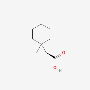 molecular formula C9H14O2 B8662039 (S)-Spiro[2.5]octane-1-carboxylic acid 
