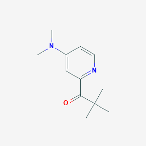 B8662091 2-Trimethylacetyl-4-dimethylaminopyridine CAS No. 174744-94-6