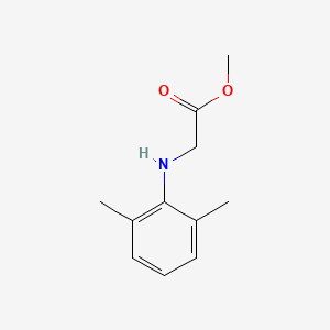 molecular formula C11H15NO2 B8662128 2,6-Dimethylanilinoacetic acid methyl ester 