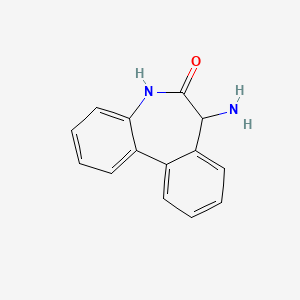 (RS)-7-Amino-5H,7H-dibenzo[b,d]azepin-6-one