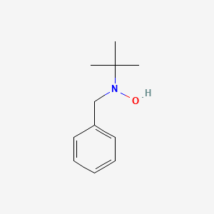 Benzenemethanamine, N-(1,1-dimethylethyl)-N-hydroxy-
