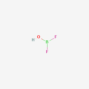 molecular formula BF2HO B8662250 Difluorohydroxyborane CAS No. 13867-66-8