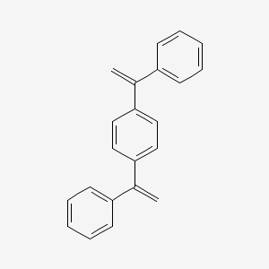 molecular formula C22H18 B8662295 1,4-Bis(1-phenylethenyl)benzene CAS No. 1605-19-2