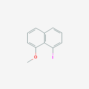molecular formula C11H9IO B8662483 1-Iodo-8-methoxynaphthalene 