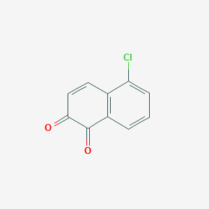 molecular formula C10H5ClO2 B8662626 5-Chloro-[1,2]naphthoquinone 