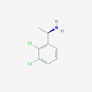 molecular formula C8H9Cl2N B8662685 (R)-1-(2,3-dichlorophenyl)ethanamine 