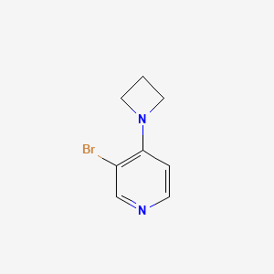 4-(Azetidin-1-yl)-3-bromopyridine
