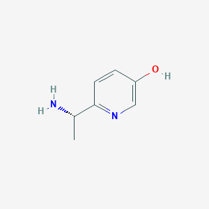 molecular formula C7H10N2O B8662724 (S)-6-(1-aminoethyl)pyridin-3-ol 
