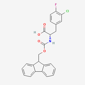 3-Chloro-4-fluoro-L-phenylalanine, N-FMOC protected